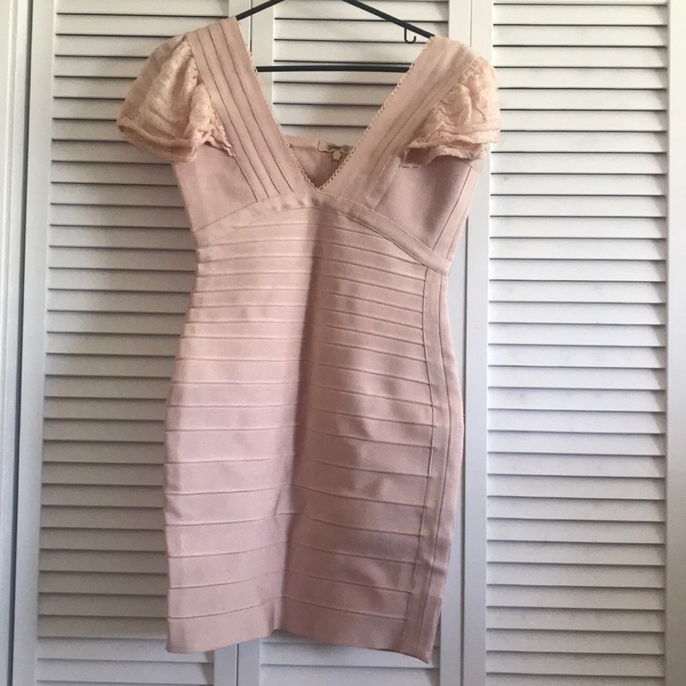 Pink Bodycon Dress